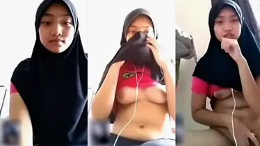 Bokep Jilbab Aisyah ABG Merah VCS Ngentot Liar