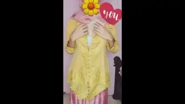 Live Ukhti Kebaya Hijab Pink Menggoda Viral HD Lumer WOT